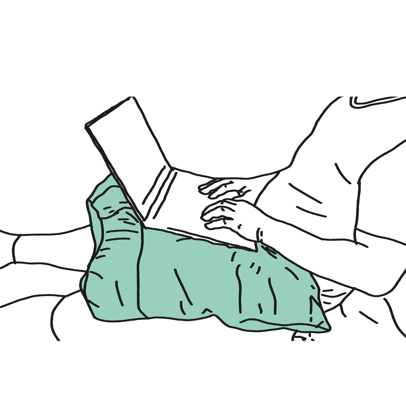 Lück Rhombo-med® Flexionskissen Position4