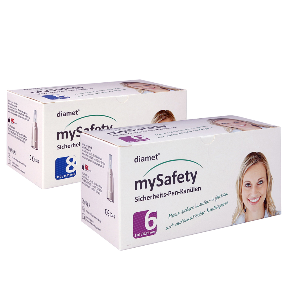 diamet® mySafety Sicherheits-Penlkanülen