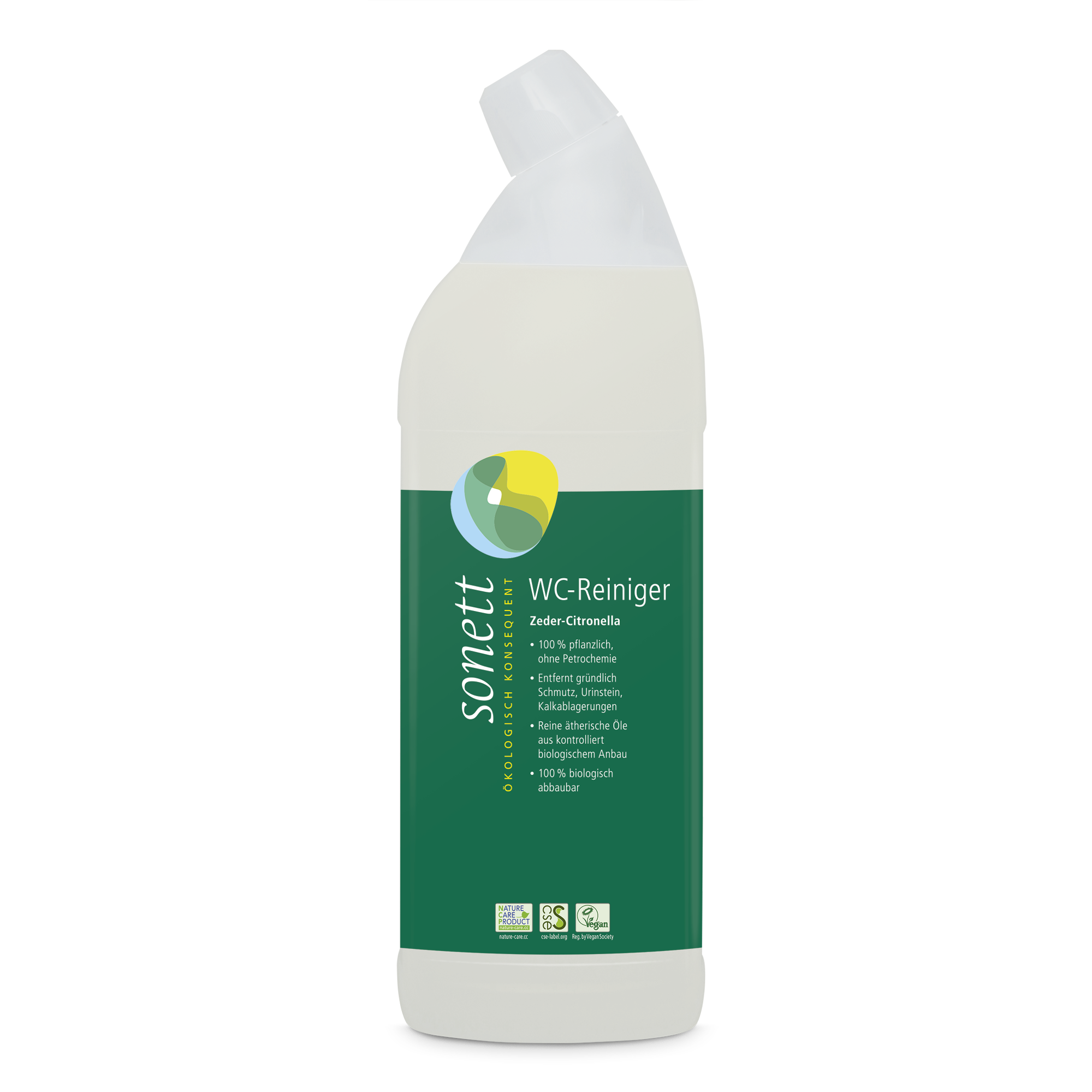 Sonett WC-Reiniger Zeder-Citronella 750 ml Dosierflasche