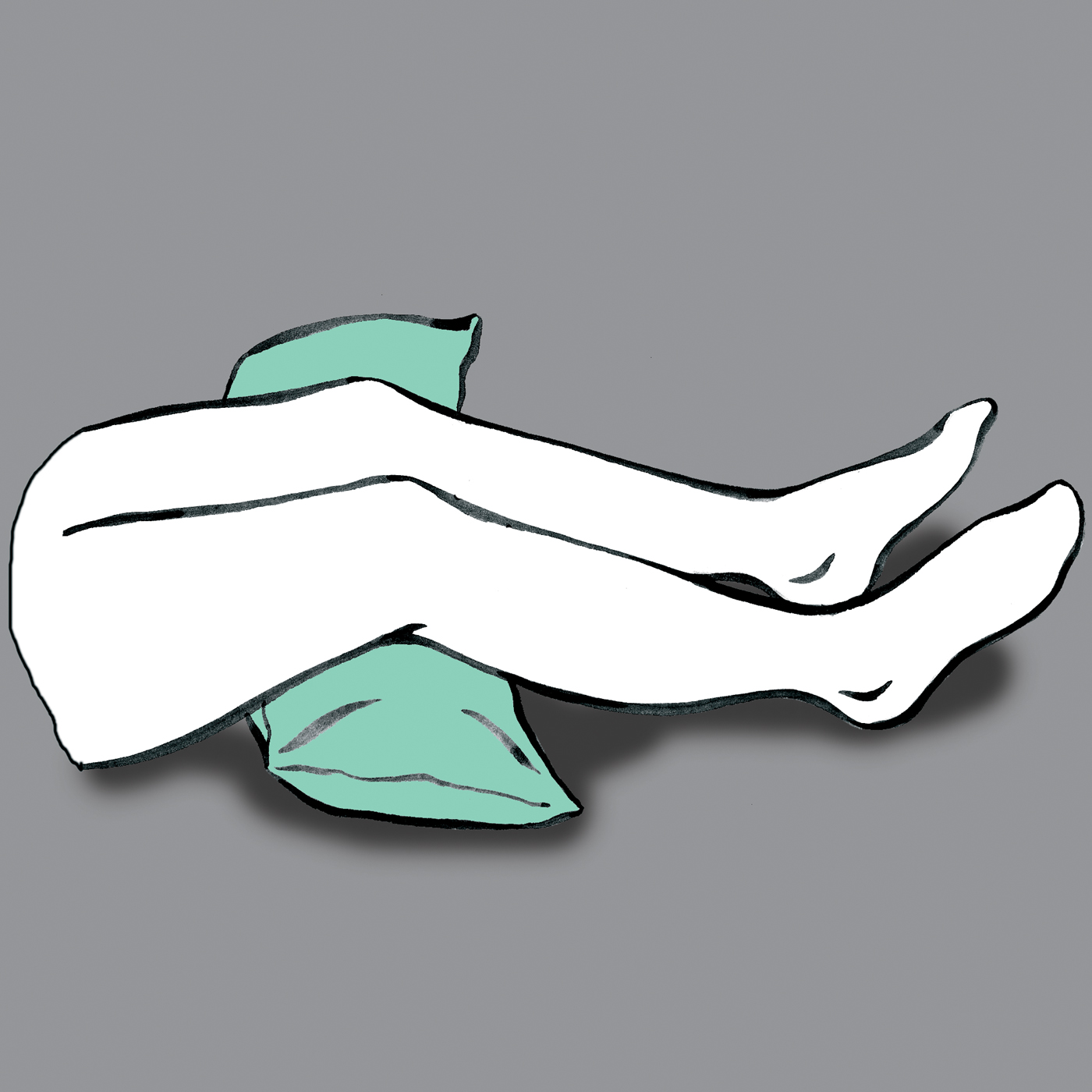 Lück Rhombo-med® Lagerungskissen Position3