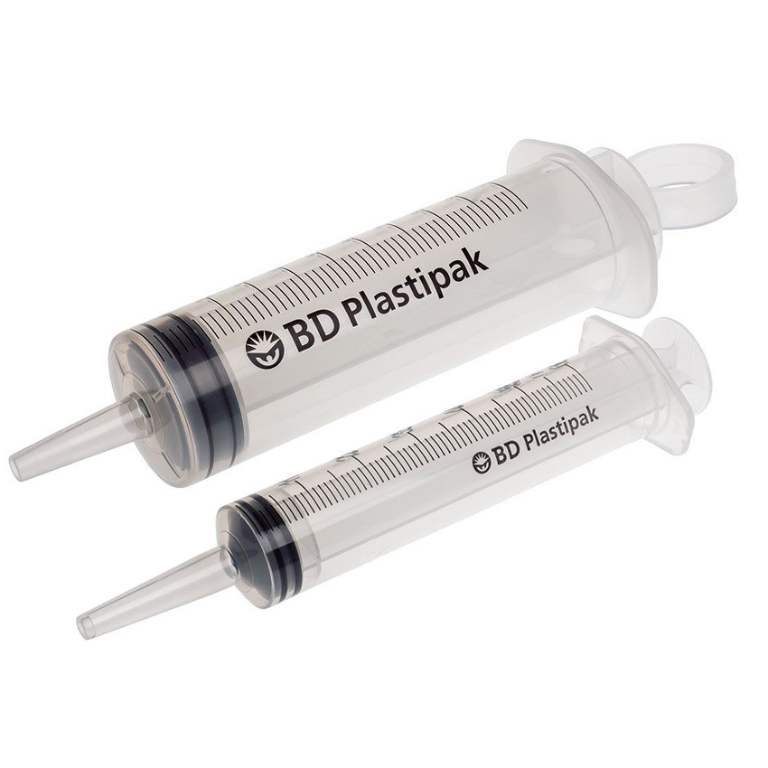 BD Plastipak™ Wund- und Blasenspritzen 3-teilig Katheter-Ansatz Gruppe