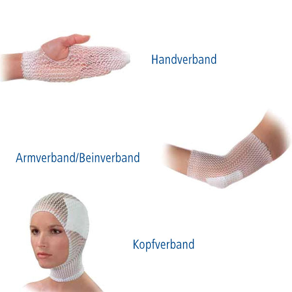 Hartmann Stülpa® Fix netzschlauchverband auf der 25 Meter Rolle.