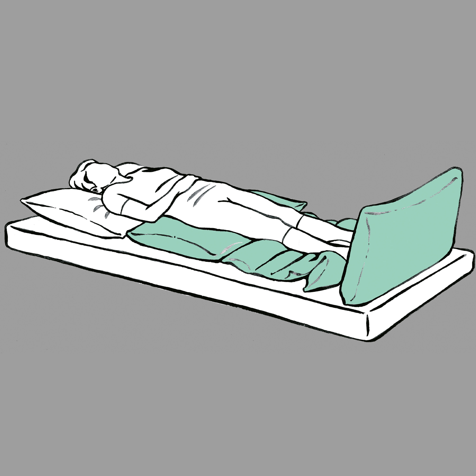 Lück Rhombo-medical® Grundlagerungs-Set Position