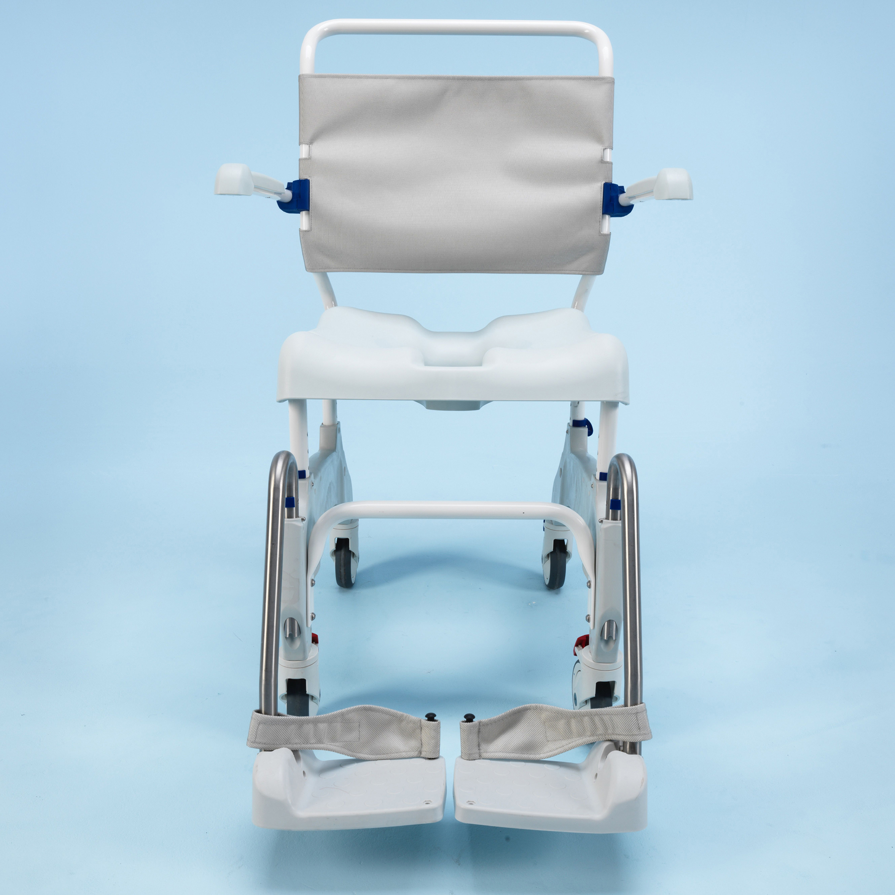 Aquatec® Ocean ERGO XL Dusch- Toilettenrollstuhl Front