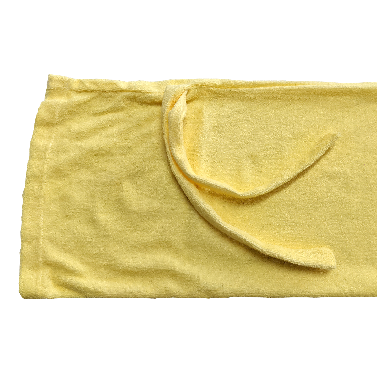 Frottee-Stretch Nackenrollenbezug Seitenansicht