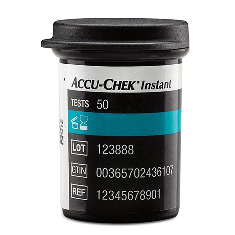 Accu-Chek® Instant Teststreifen 50 Stück Dose