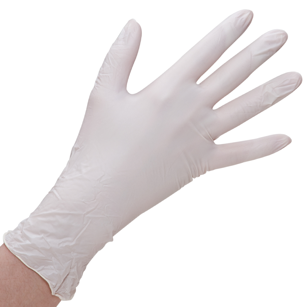 WiroStretch PF Vinyl-Handschuhe Stretch puderfrei Detail