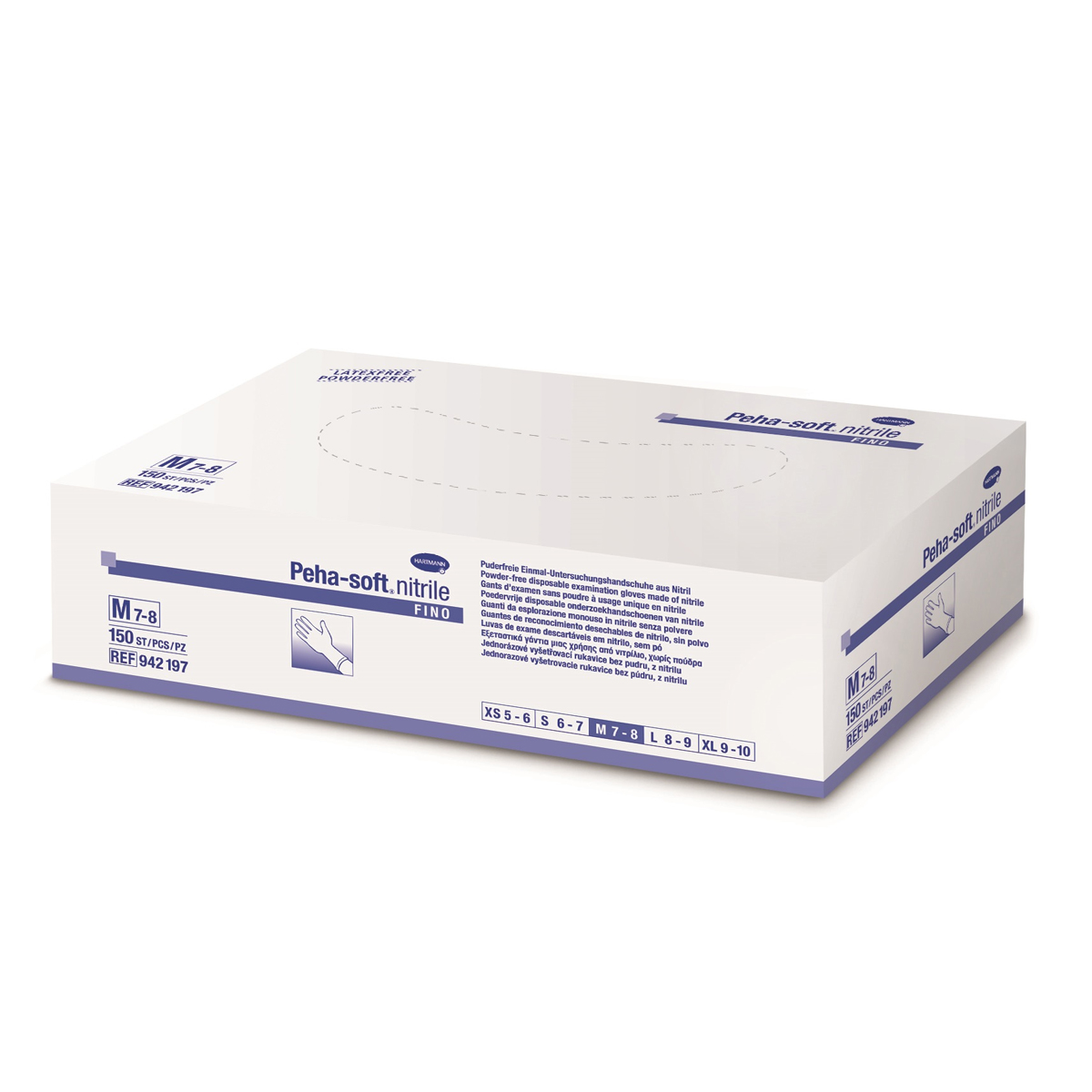 Peha-soft® nitrile fino Nitrilhandschuhe puderfrei Box