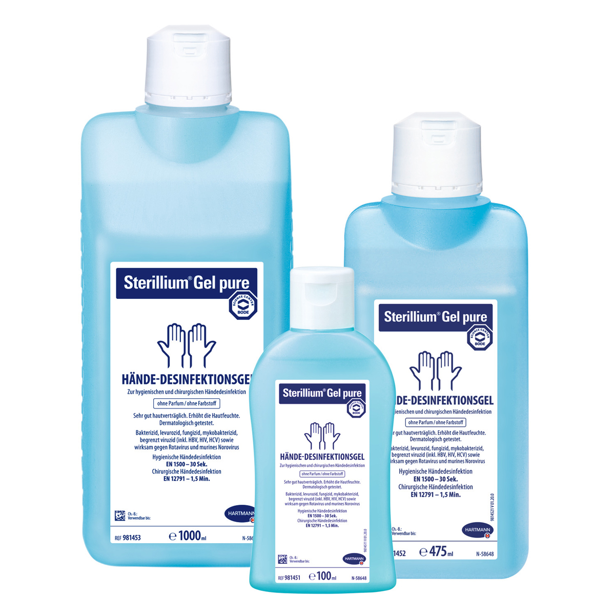 Bode Sterillium® Gel pure Händedesinfektion Gruppe 100 - 1000 ml