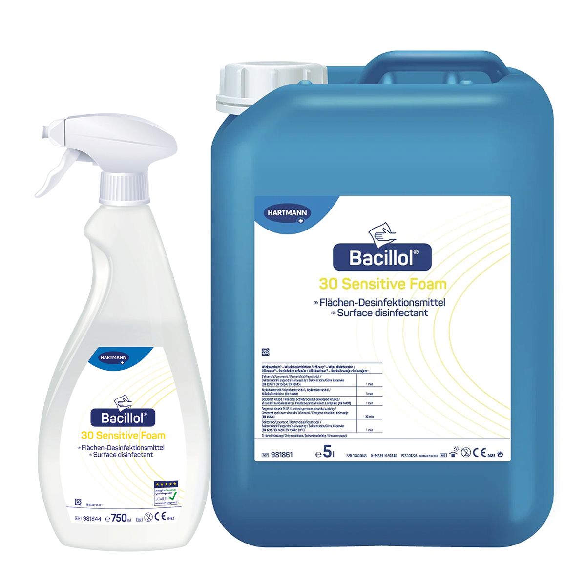 Bacillol® 30 Sensitive Foam Flächendesinfektion Gruppe