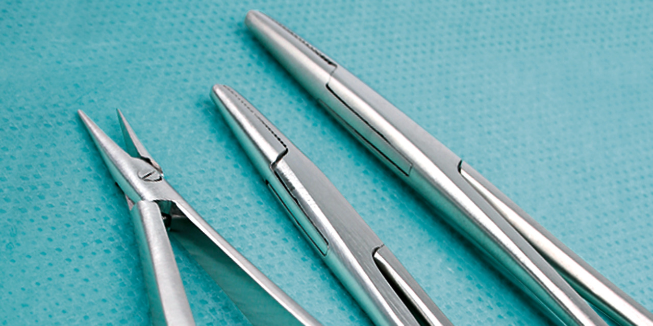 Peha®-instrument Mayo-Hegar Nadelhalter Detail