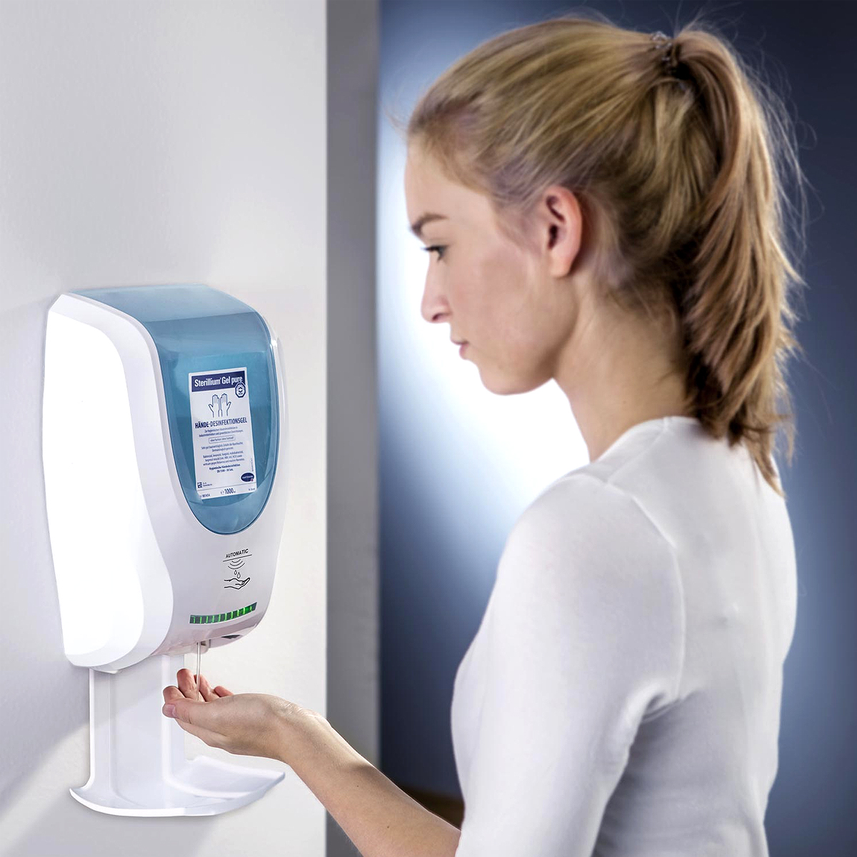 CleanSafe Auffangschale aus Kunststoff Anwendung
