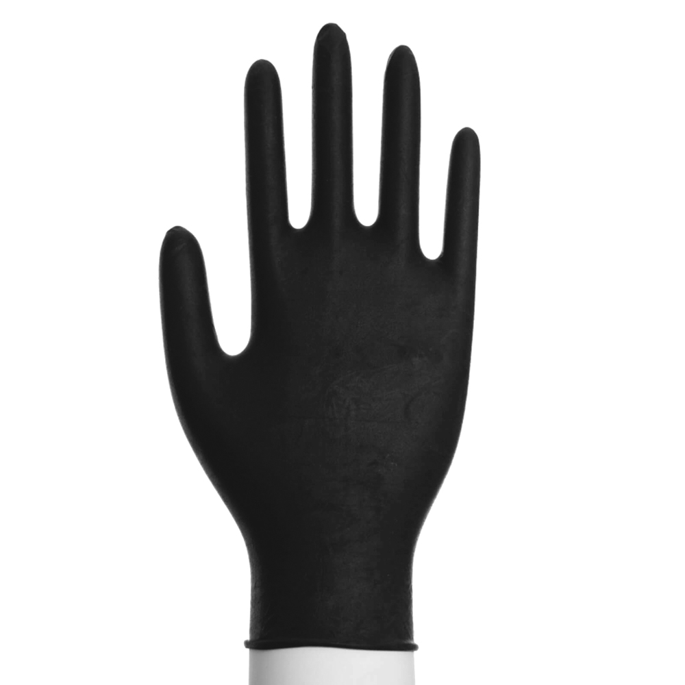 Abena® Nitrilhandschuhe Classic Sensitive Schwarz Handschuh