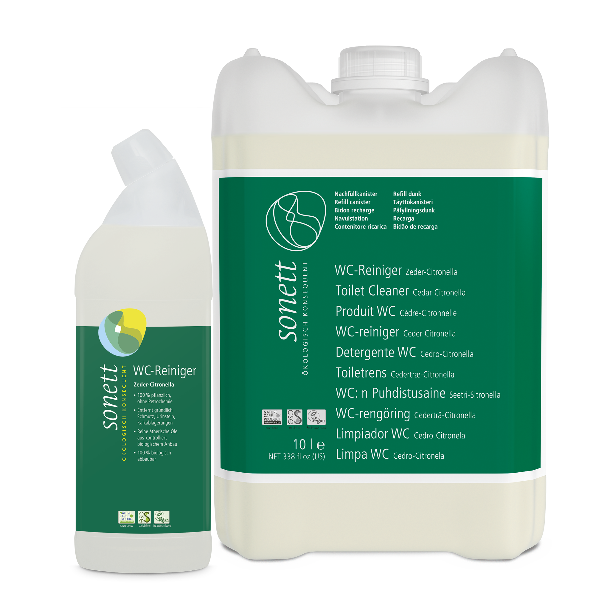 Sonett WC-Reiniger Zeder-Citronella Sortiment