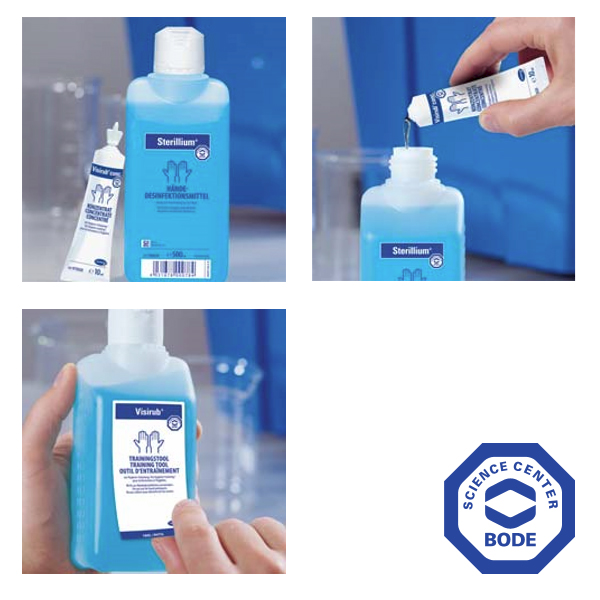 Bode Visirub® conc- Anwendung