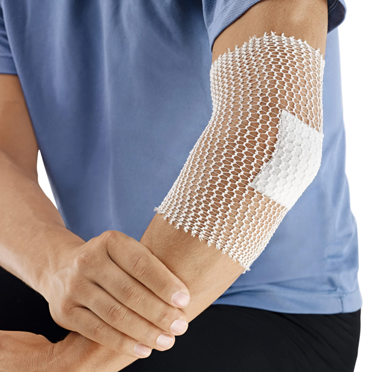 Hartmann Stülpa® Fix Netzschlauchverband Anwendung