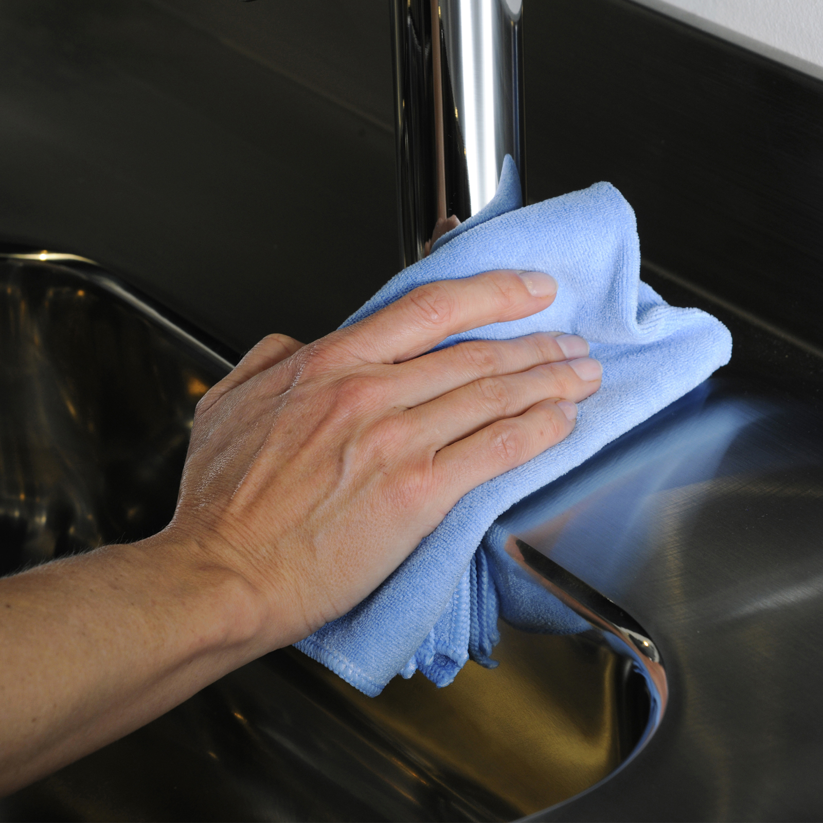 Abena® ENA Soft Mikrofasertücher Blau Anwendung