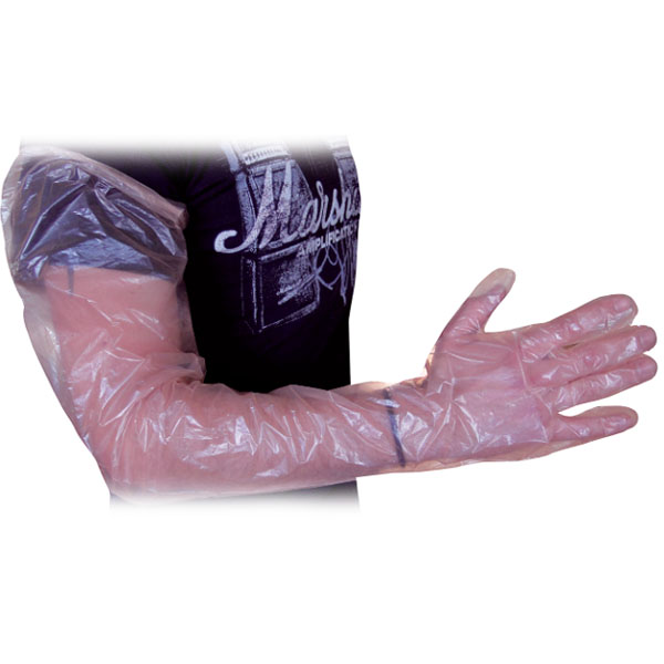 Care&Serve® HDPE-Veterinärhandschuhe Anwendung
