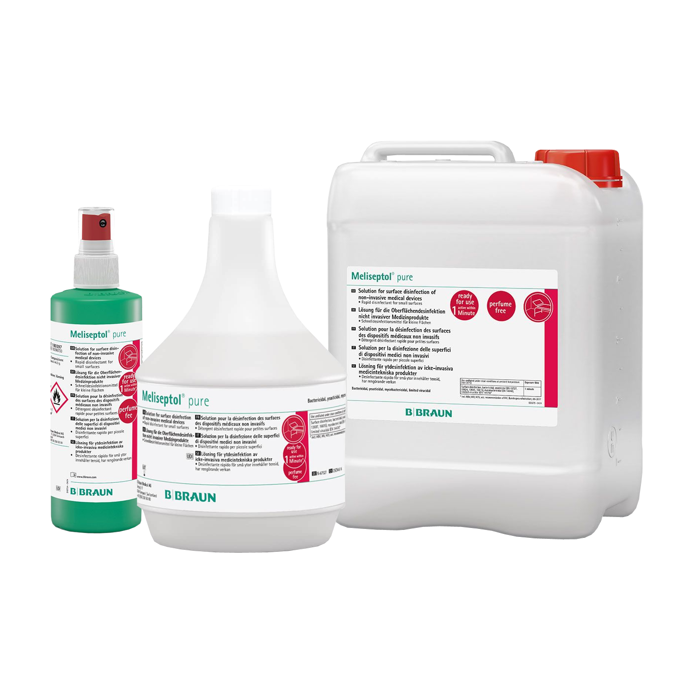B. Braun Meliseptol® pure Flächendesinfektion