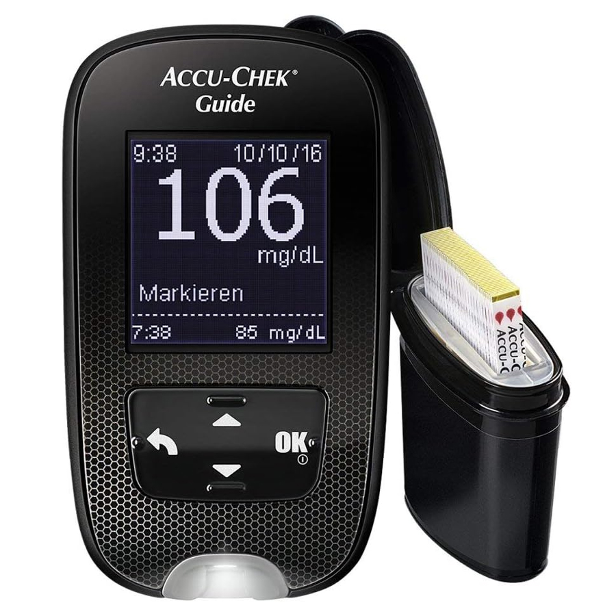 Accu-Chek® Guide Blutzucker-Messgerät - SET mg/dl
