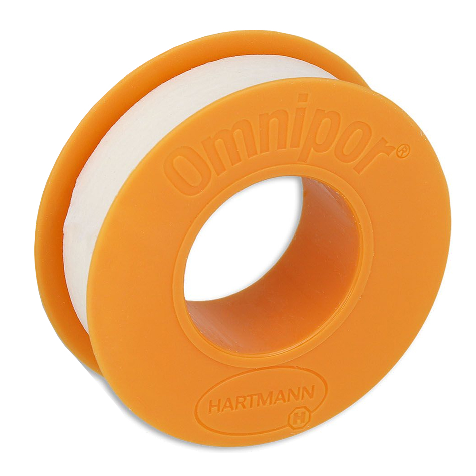 Omnipor® Spulenpflaster aus Vliesstoff 9,2 Meter Kunststoffspule