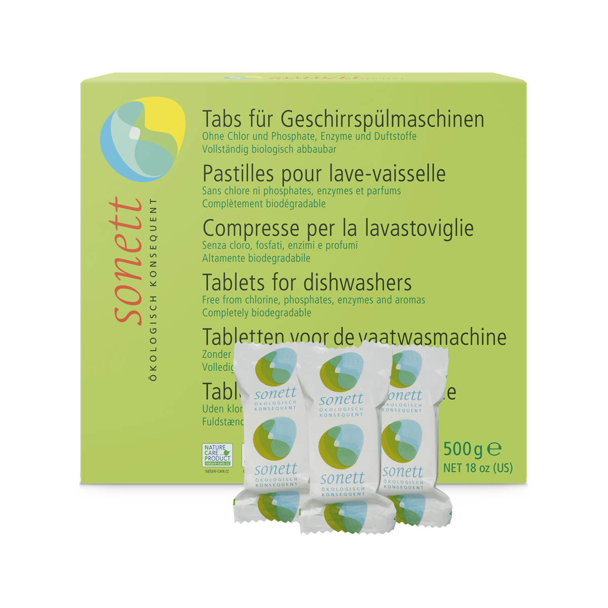 Sonett Tabs für Geschirrspülmaschinen 25 Stück