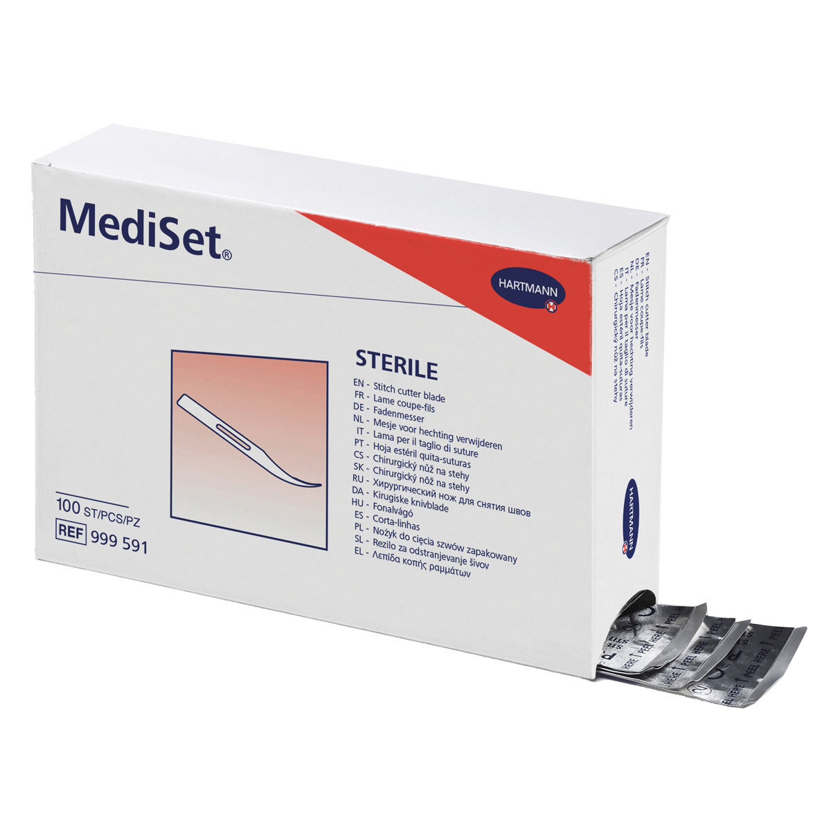 Hartmann Peha®-Fadenmesser steril 6.5 cm Box