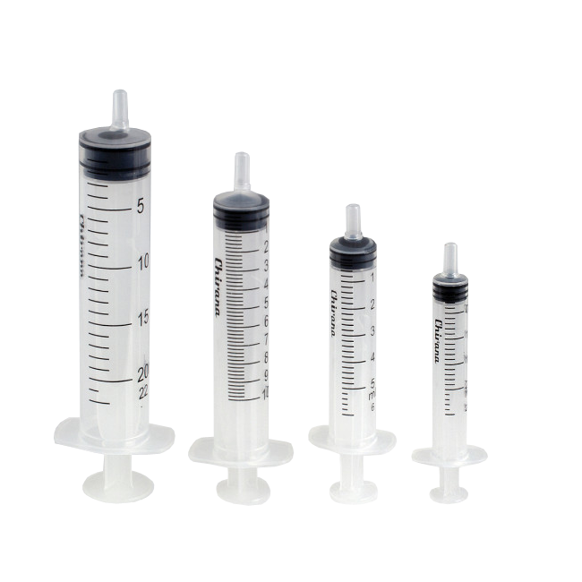 Chirana Spritzen 2ml - 30ml - 3-teilig mit Luer Ansatz