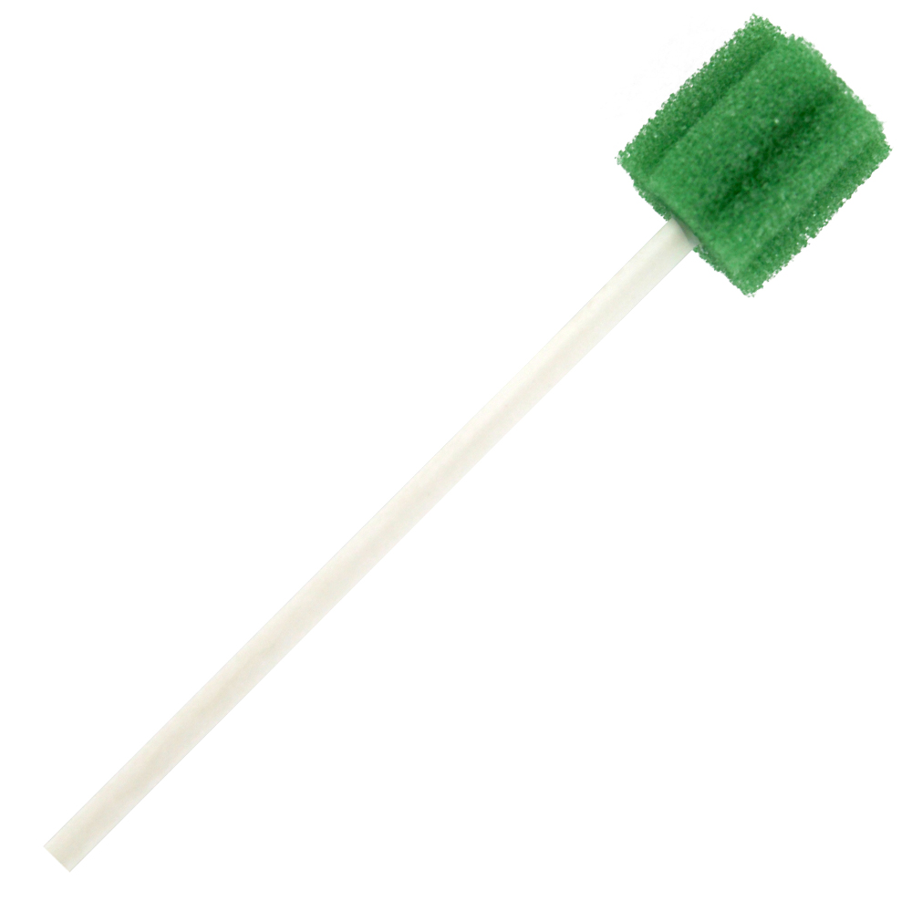 Med-Comfort Mundpflegestäbchen mit Schaumstoffkopf, 250 Stück Gross