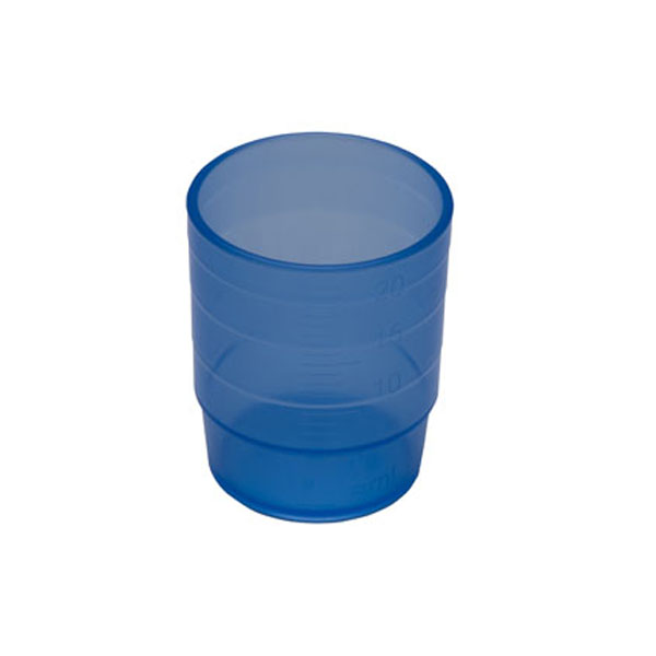 melipul® Mehrwegbecher 25 ml Farbe Blau