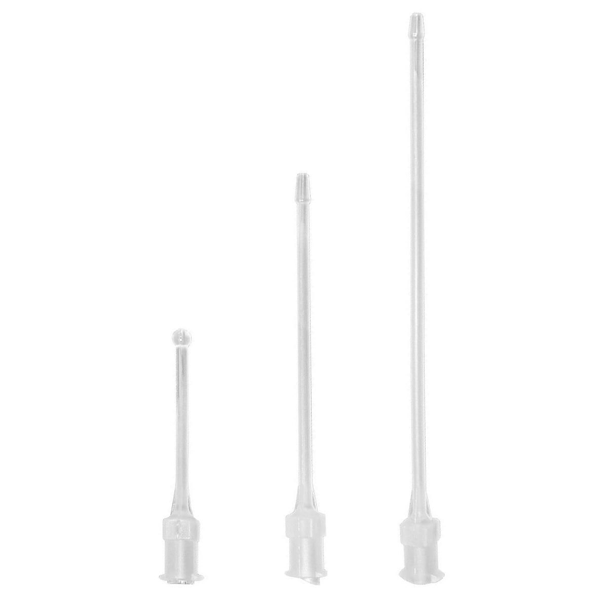 Sterile Knopfkanüle aus Kunststoff Übersicht