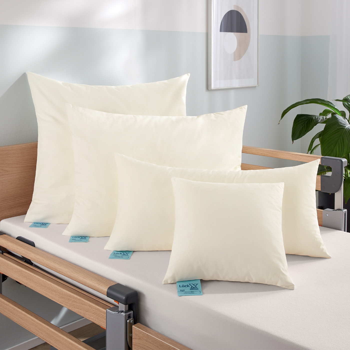 Lück Rhombo-fill® Kopfkissen Anwendung
