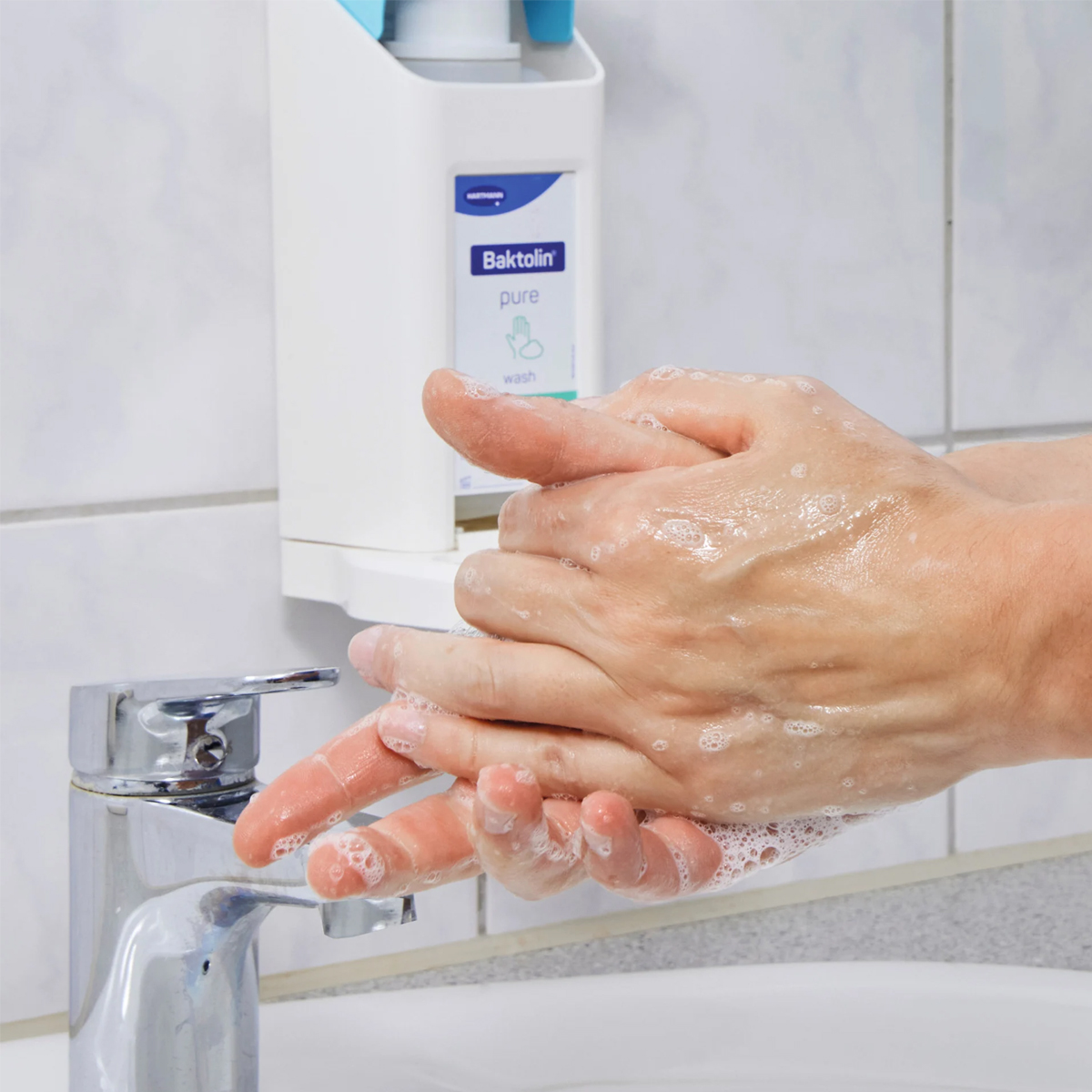 Bode Baktolin pure Waschlotion Anwendung