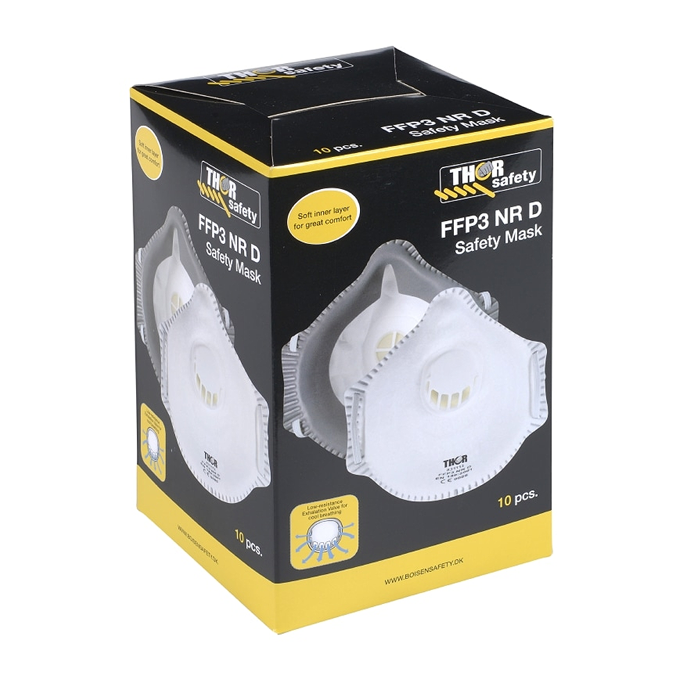 THOR® FFP 3 Atemschutzmaske mit Ventil Box