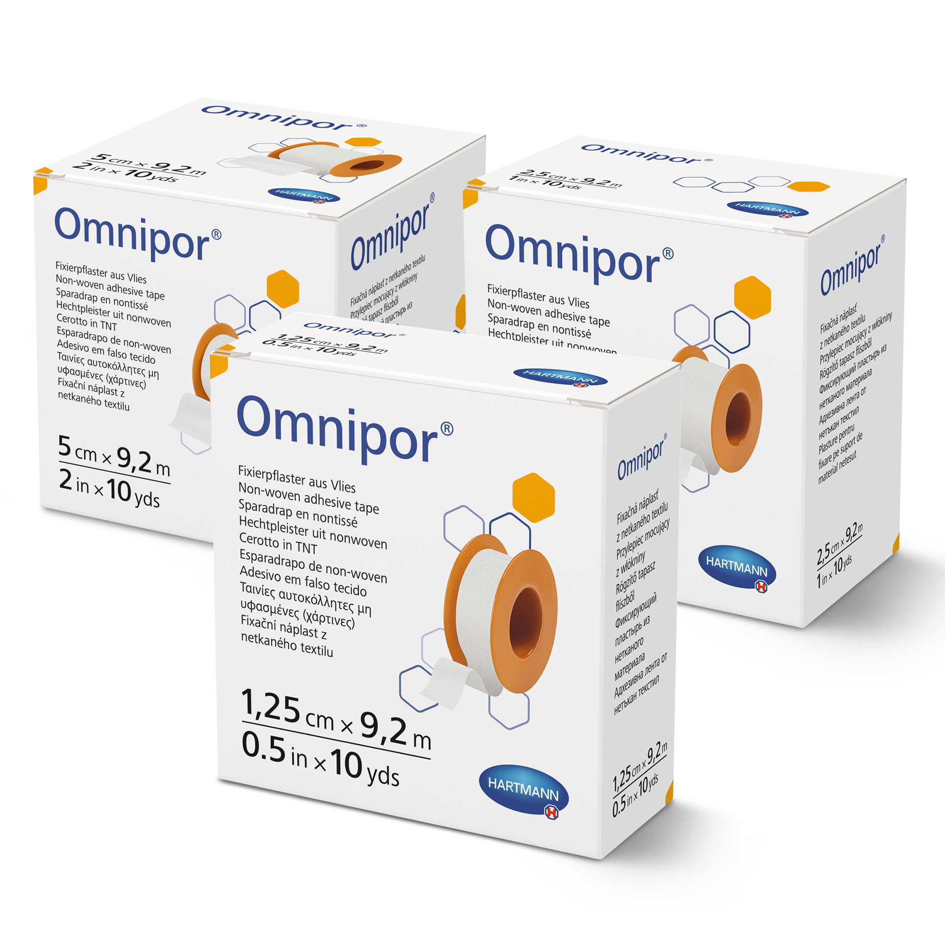 Omnipor® Spulenpflaster aus Vliesstoff 9,2 Meter
