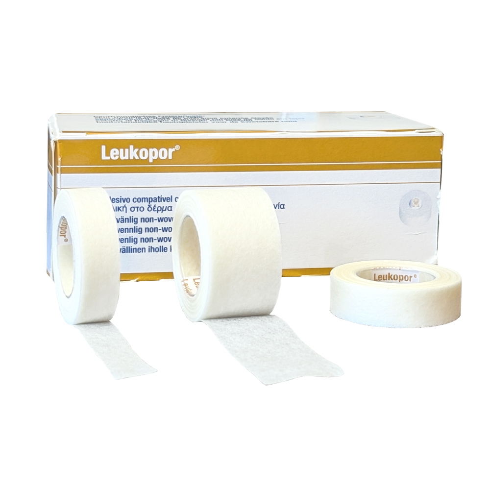 Leukopor® Rollenpflaster 9,2 Meter auf Kunststoffkern