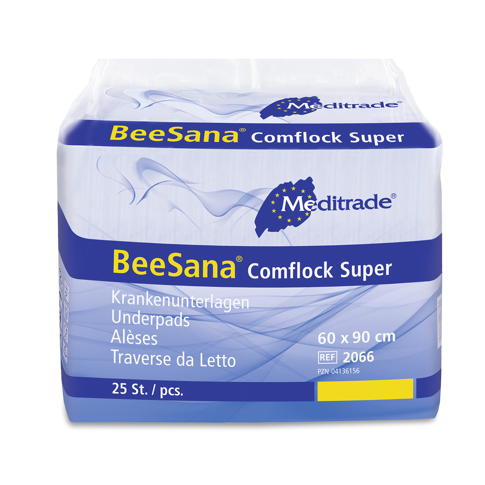 Meditrade BeeSana® Comflock Super Inkontinenz-Unterlagen Beutel