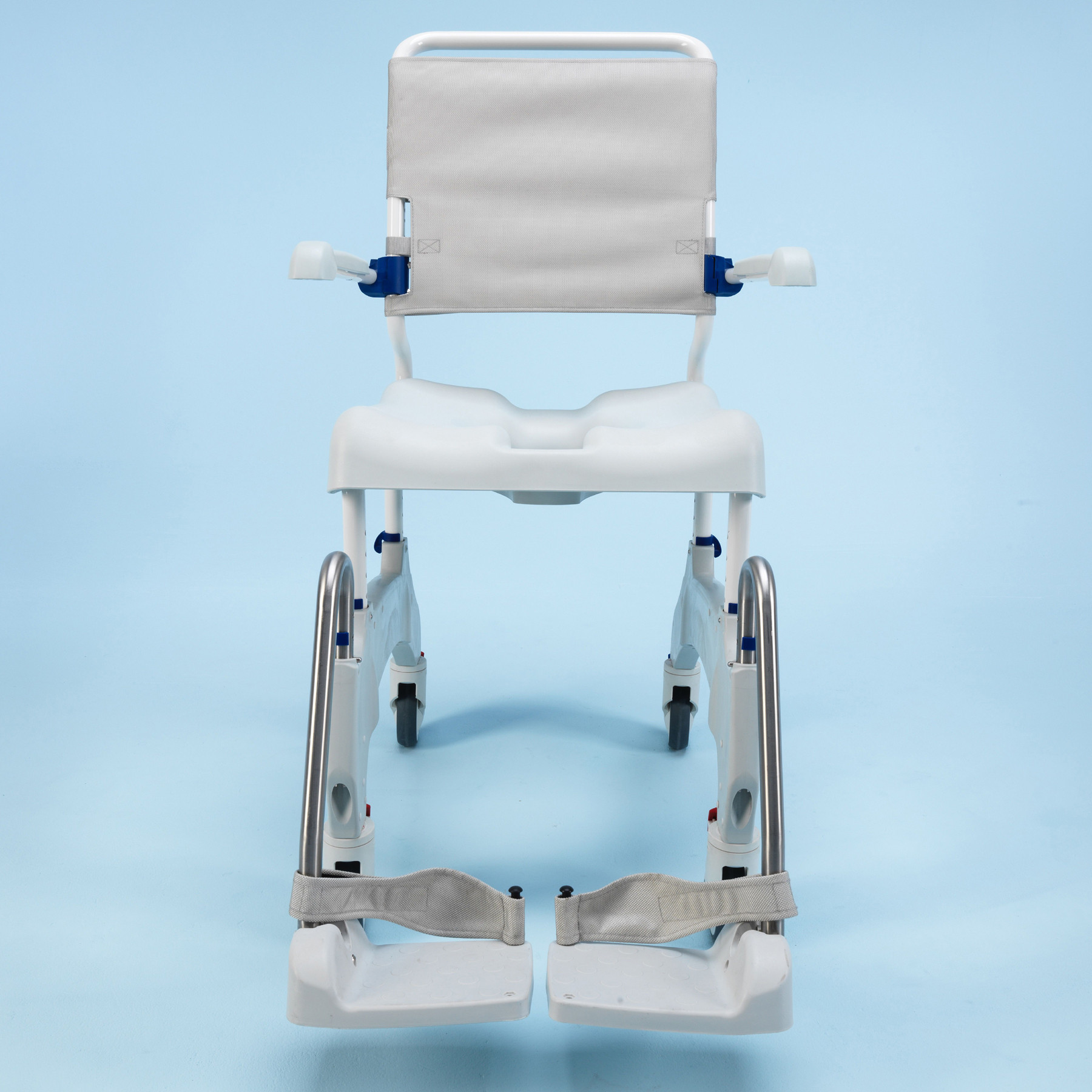 Aquatec® Ocean ERGO Dusch- Toilettenrollstuhl Front