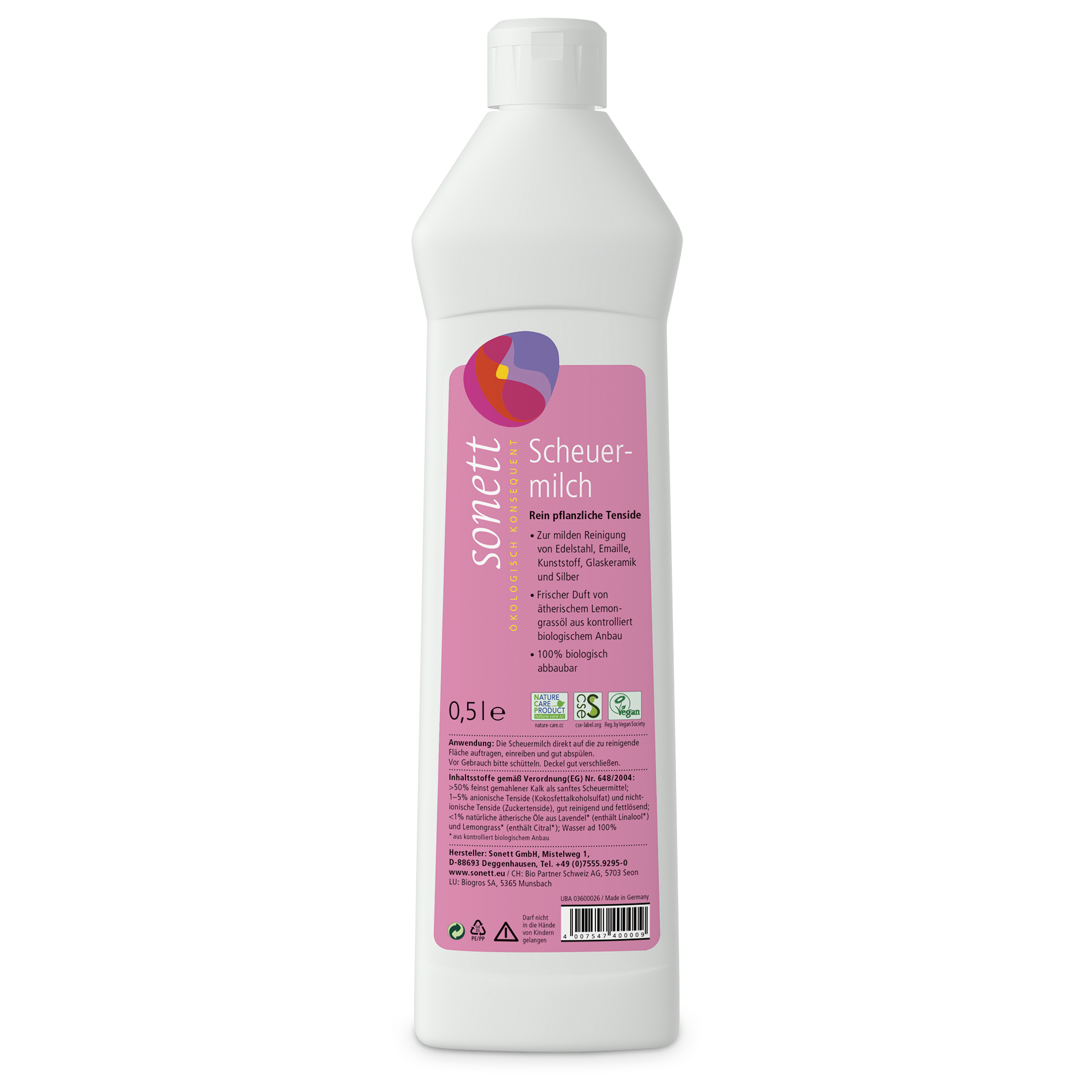 Sonett Scheuermilch 500 ml