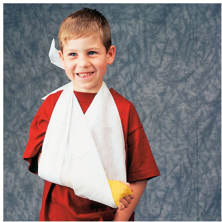 Lifeguard® Dreieckstuch Anwendung