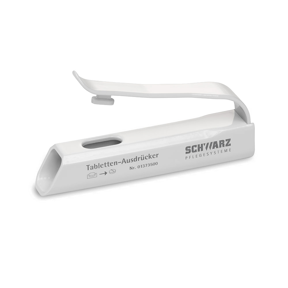 Schwarz melipul® Tabletten-Ausdrücker komplett